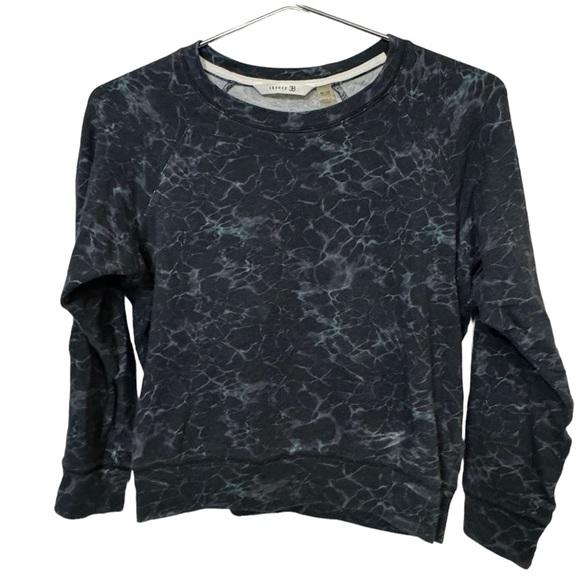 High End THEORY Black Women’s M Cotton Spandex Sweatshirt MINTY - Picture 1 of 6